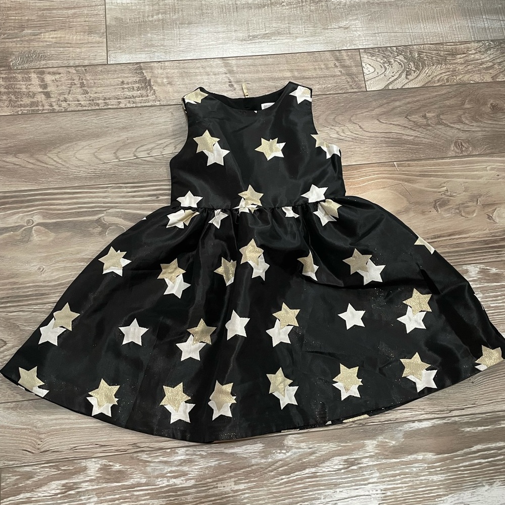 Gymboree stars dress with sparkles